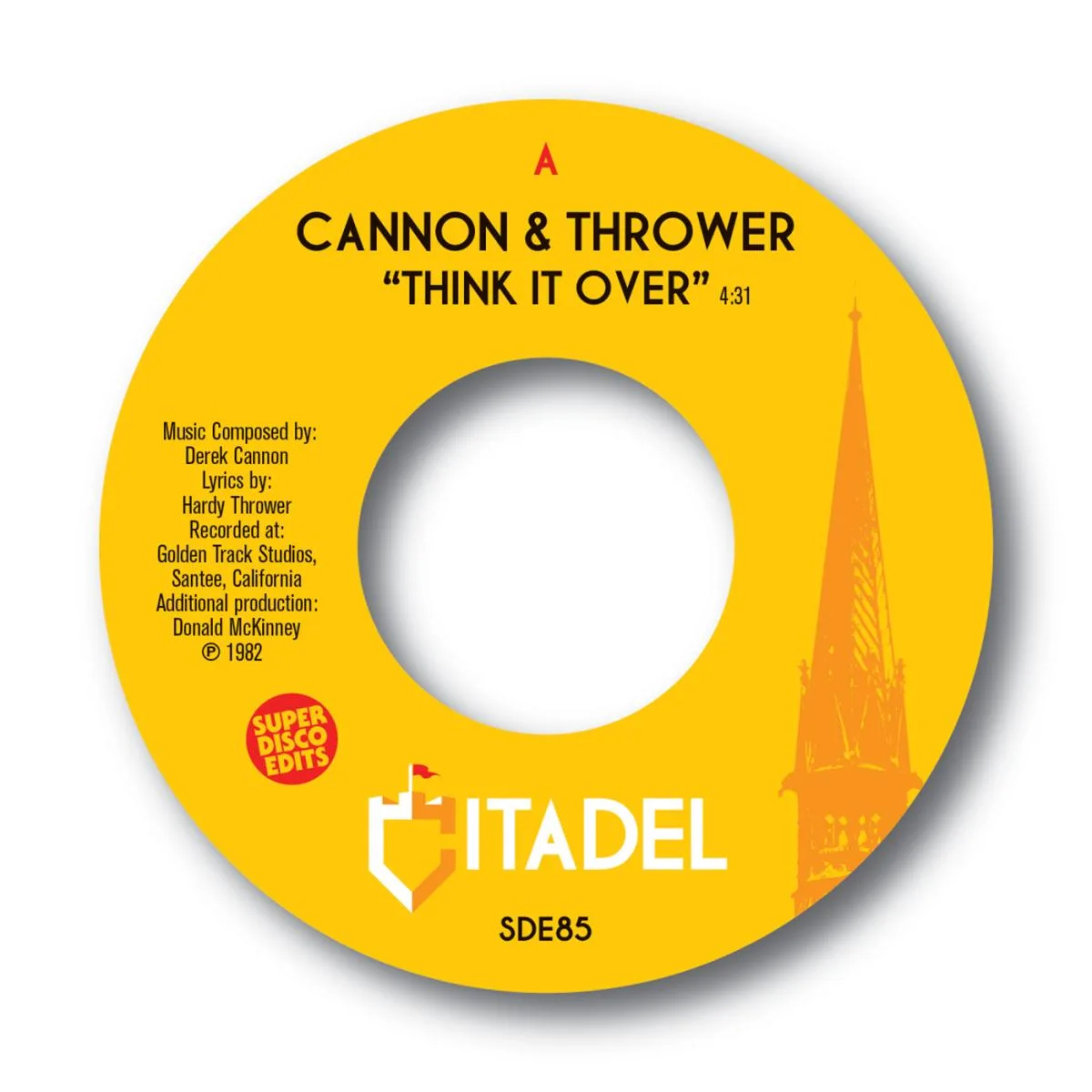 Cannon And Thrower — Thinking It Over / I’m In Love With You (7")