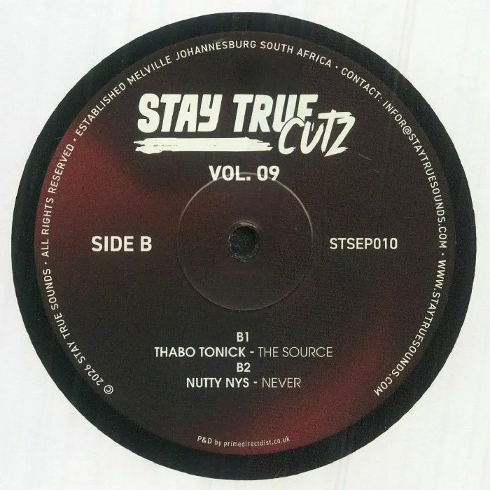 Обратная сторона обложки — BEATSBYHAND / TEA WHITE / THABO TONICK / NUTTY NYS — Next Stay True Cutz Vol 9 (B-STOCK)