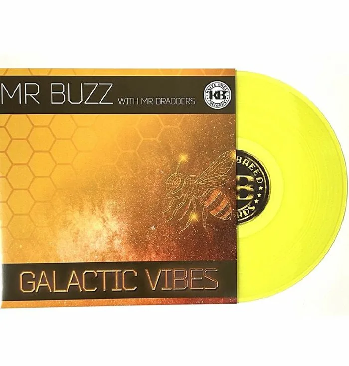 Лицевая сторона обложки — MR BUZZ / MR BRADDERS — The Galactic Vibes EP