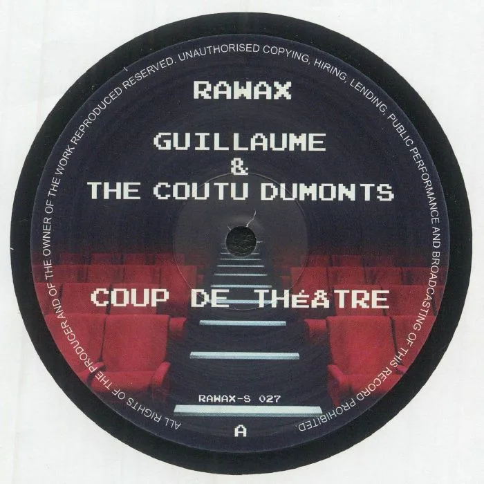Лицевая сторона обложки — GUILLAUME & THE COUTU DUMONTS — Coup De Theatre