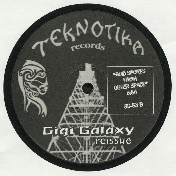 Обратная сторона обложки — GIGI GALAXY — Reissue