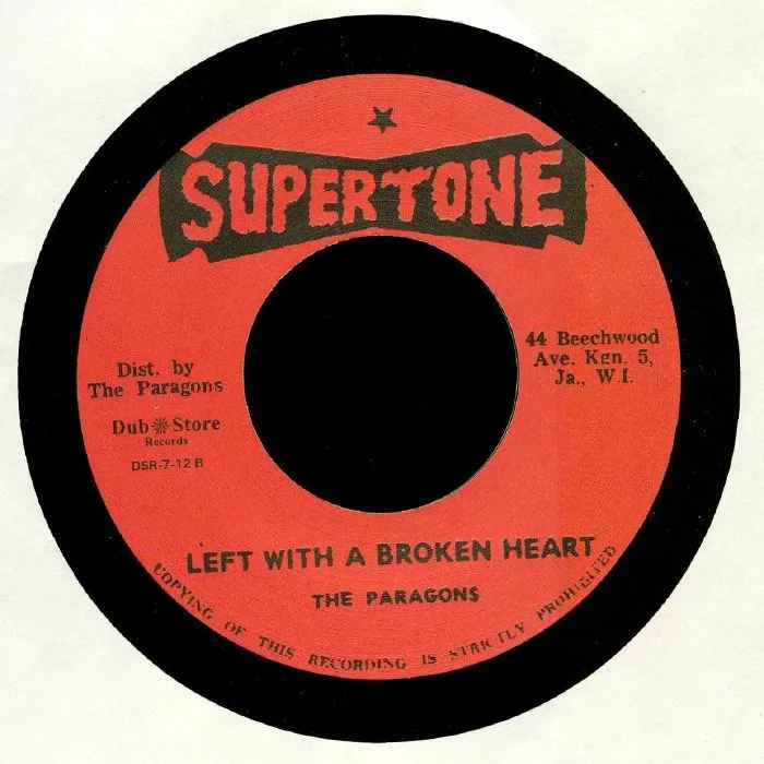 Back cover — The PARAGONS — Man Next Door
