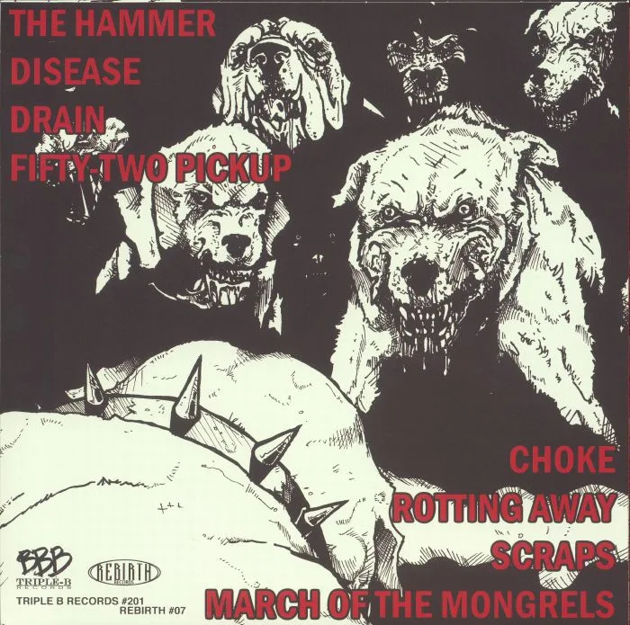 Back cover — THINK I CARE — Mongrel (reissue)