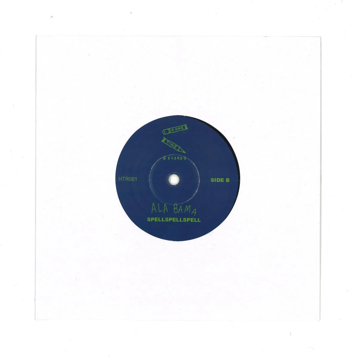 Обратная сторона обложки — SpellSpellSpell — I wanna / Alabama (7")