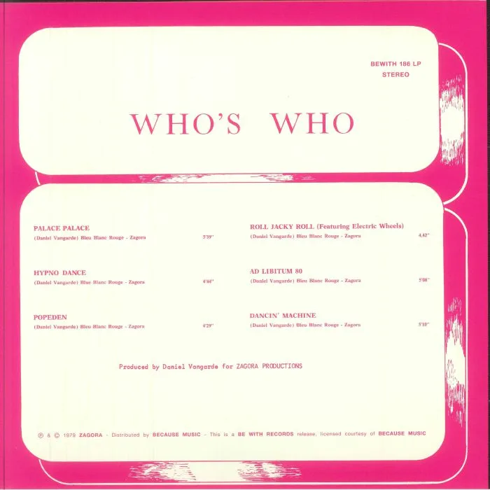 Back cover — WHO'S WHO — Who's Who (remastered)