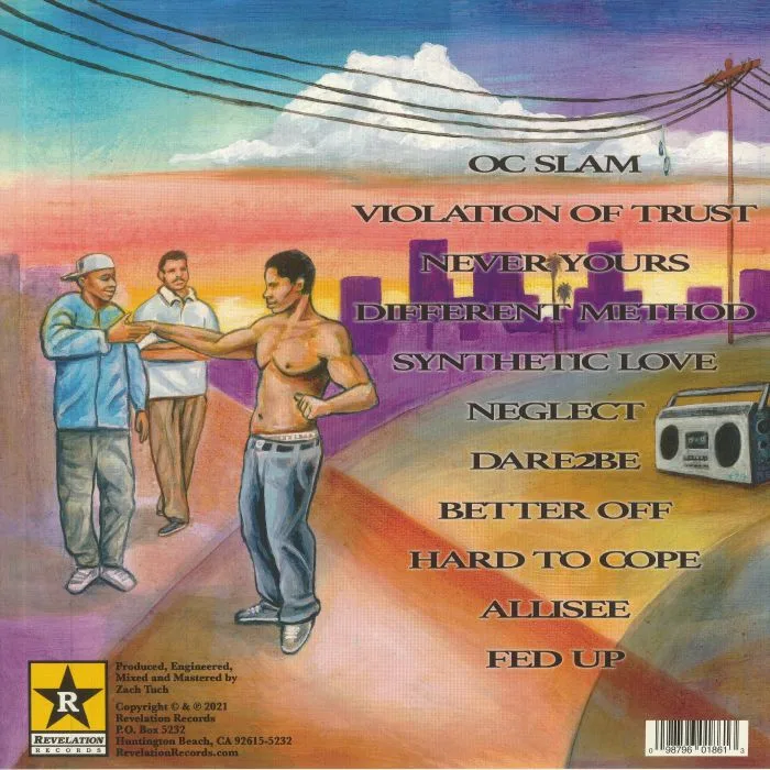 Back cover — DARE — Against All Odds