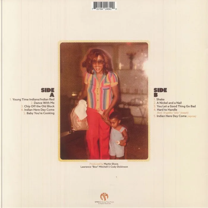 Обратная сторона обложки — Big Chief Bo Jr DOLLIS / THE WILD MAGNOLIAS — Chip Off The Old Block