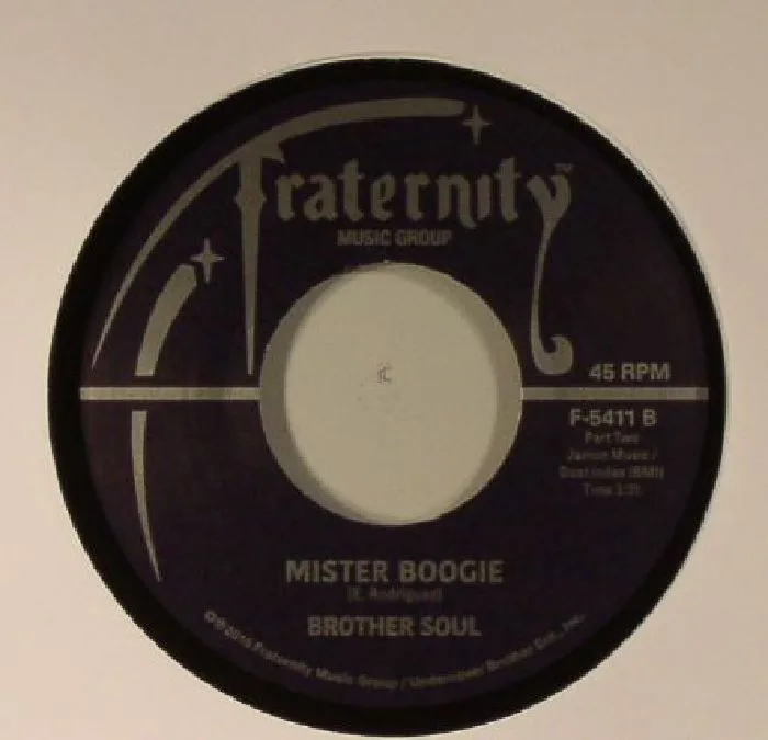 Back cover — BROTHER SOUL — Train Song