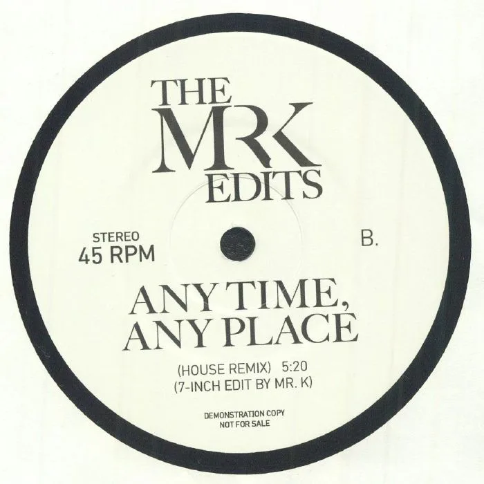Обратная сторона обложки — The MR K EDITS — Remember The Time