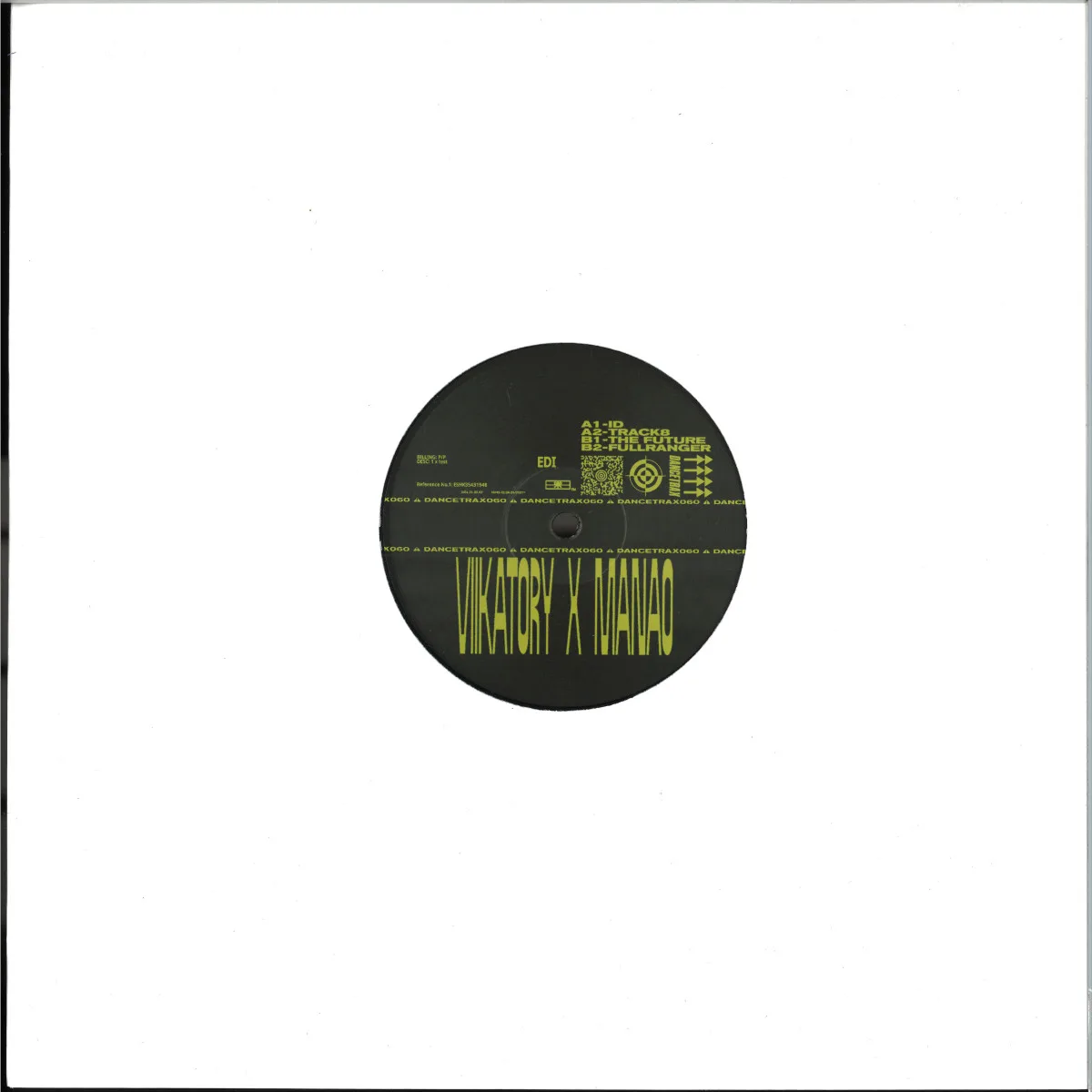Back cover — Viikatory X Manao — Dance Trax Vol. 60