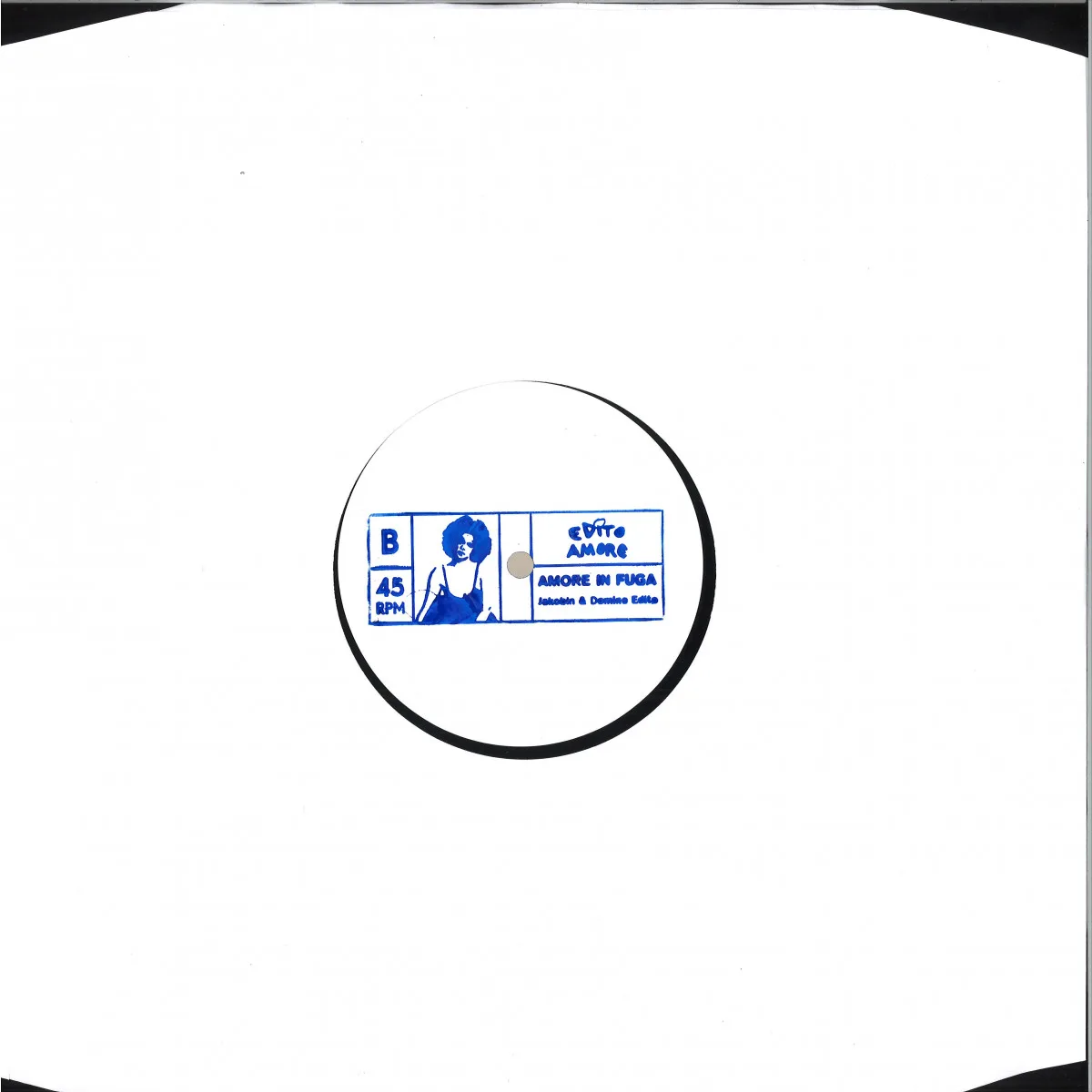 Back cover — Various — Edito Amore 05 (handstamped vinyl, 45 RPM)