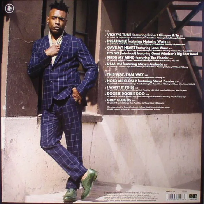Back cover — OMAR — Love In Beats