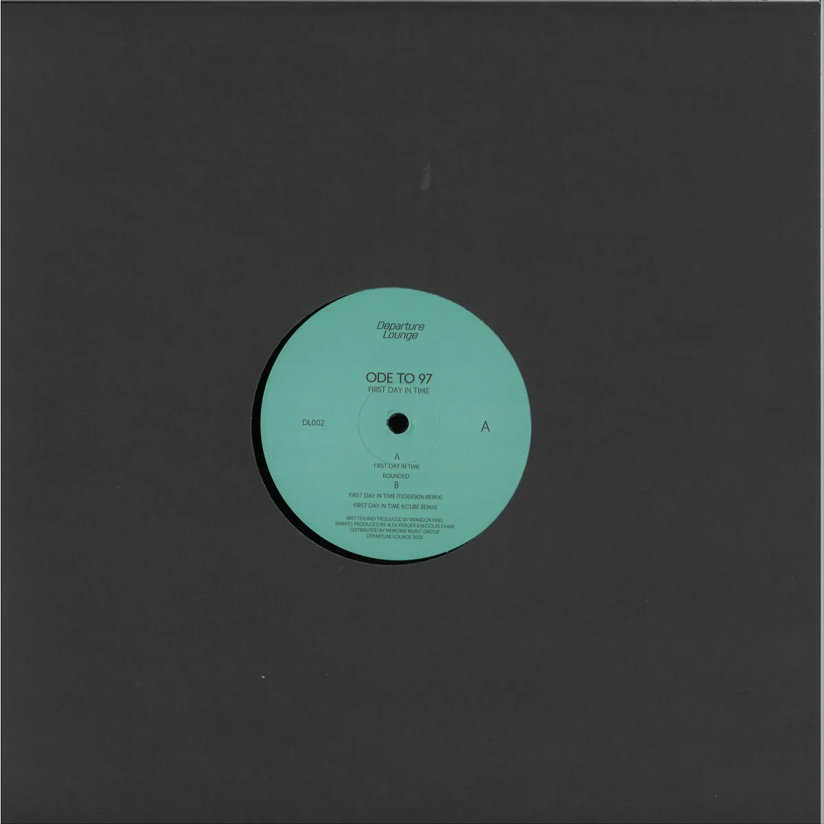 Back cover — Ode To 97 — First Day In Time