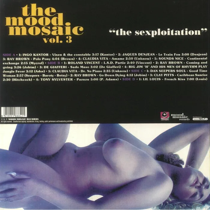 Обратная сторона обложки — VARIOUS — The Mood Mosaic Vol 3: The Sexploitation