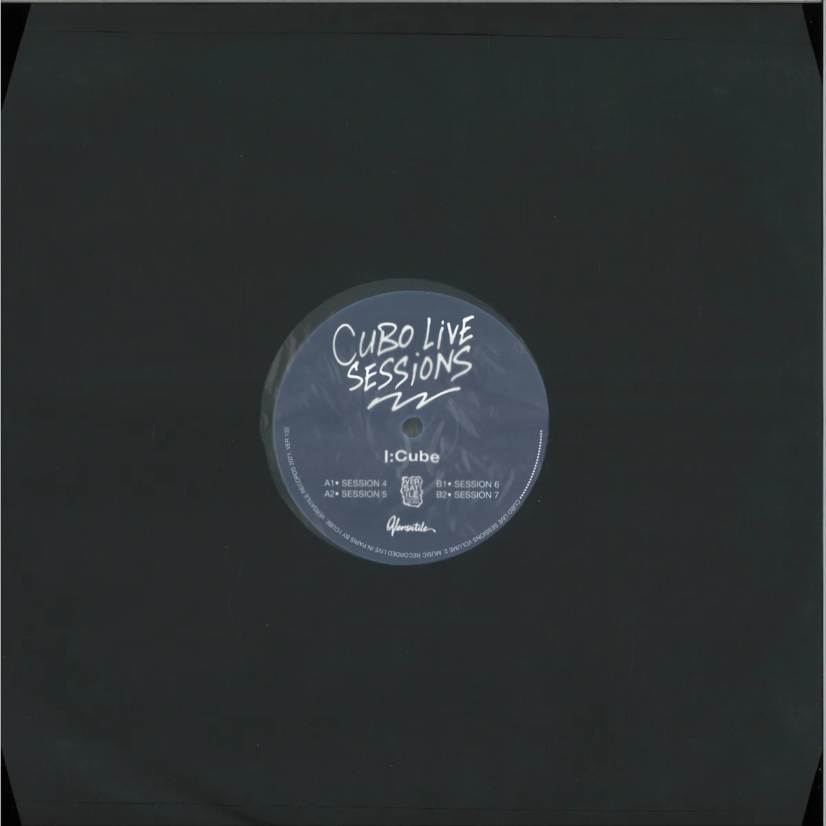 Back cover — I:cube — CUBO LIVE SESSIONS VOLUME 2