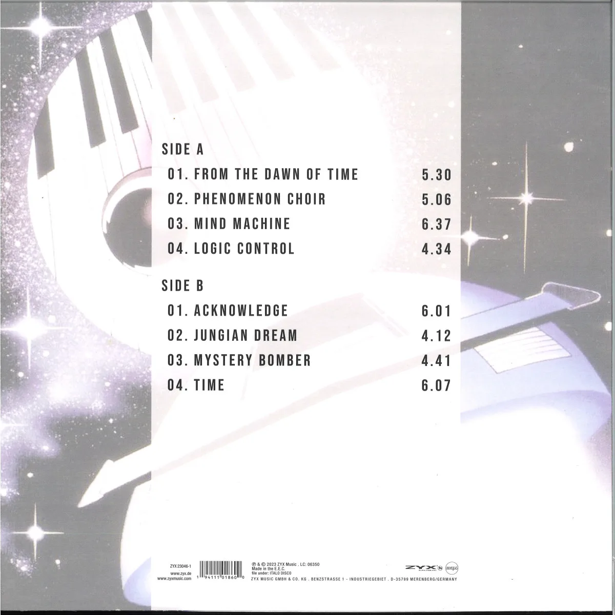 Back cover — Koto — From The Dawn Of Time LP