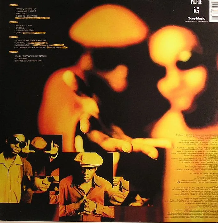 Back cover — CAMP LO — Uptown Saturday Night