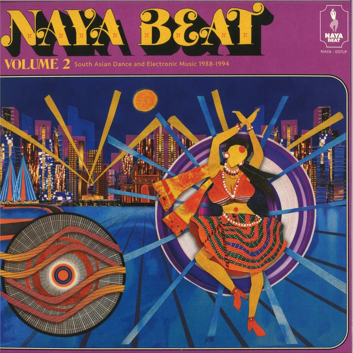 Обратная сторона обложки — Various — Naya Beat Volume 2: South Asian Dance And Electronic Music 1988-1994 (LP 2x12")