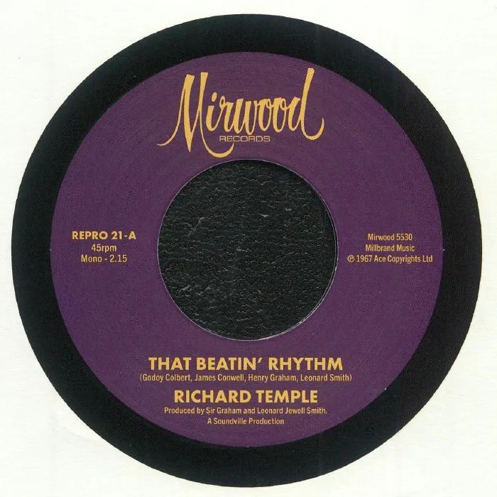 Front cover — Richard TEMPLE / JIMMY CONWELL — That Beatin' Rhythm