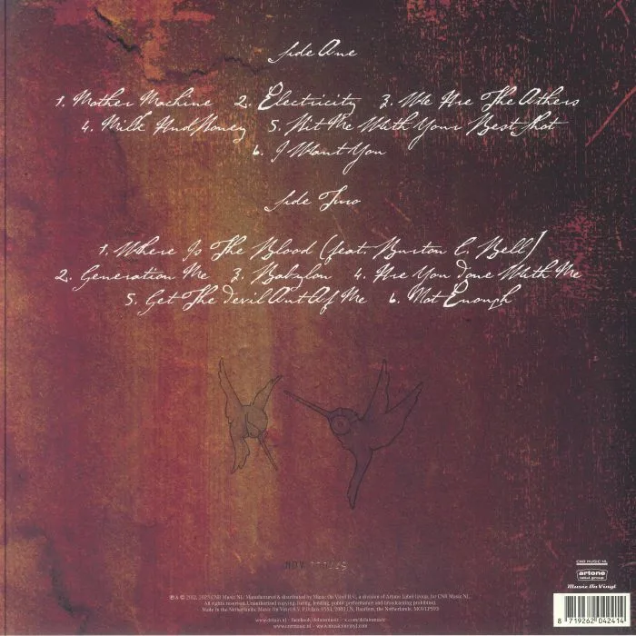 Back cover — DELAIN — We Are The Others