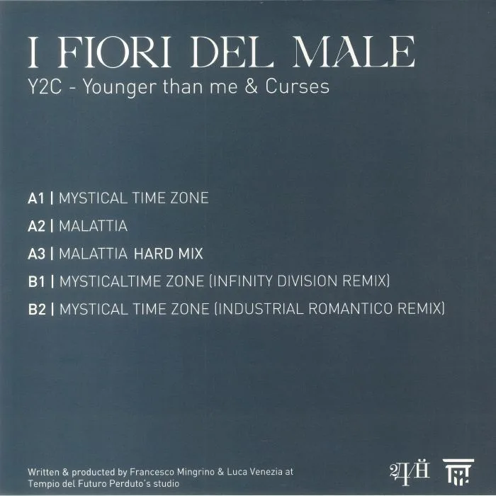 Back cover — Y2C — I Fiori Del Male EP