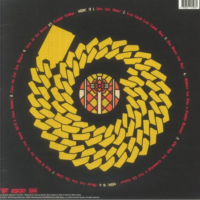 Back cover — Freddie GIBBS / STATIK SELEKTAH — Lord Giveth Lord Taketh Away (reissue)