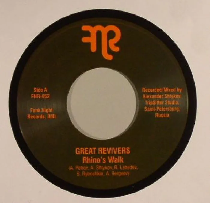 Front cover — GREAT REVIVERS — Rhino's Walk