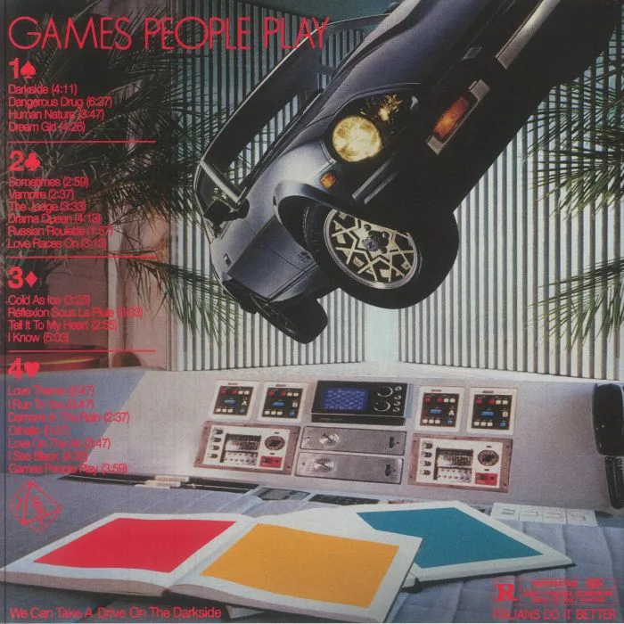 Обратная сторона обложки — DESIRE — Games People Play
