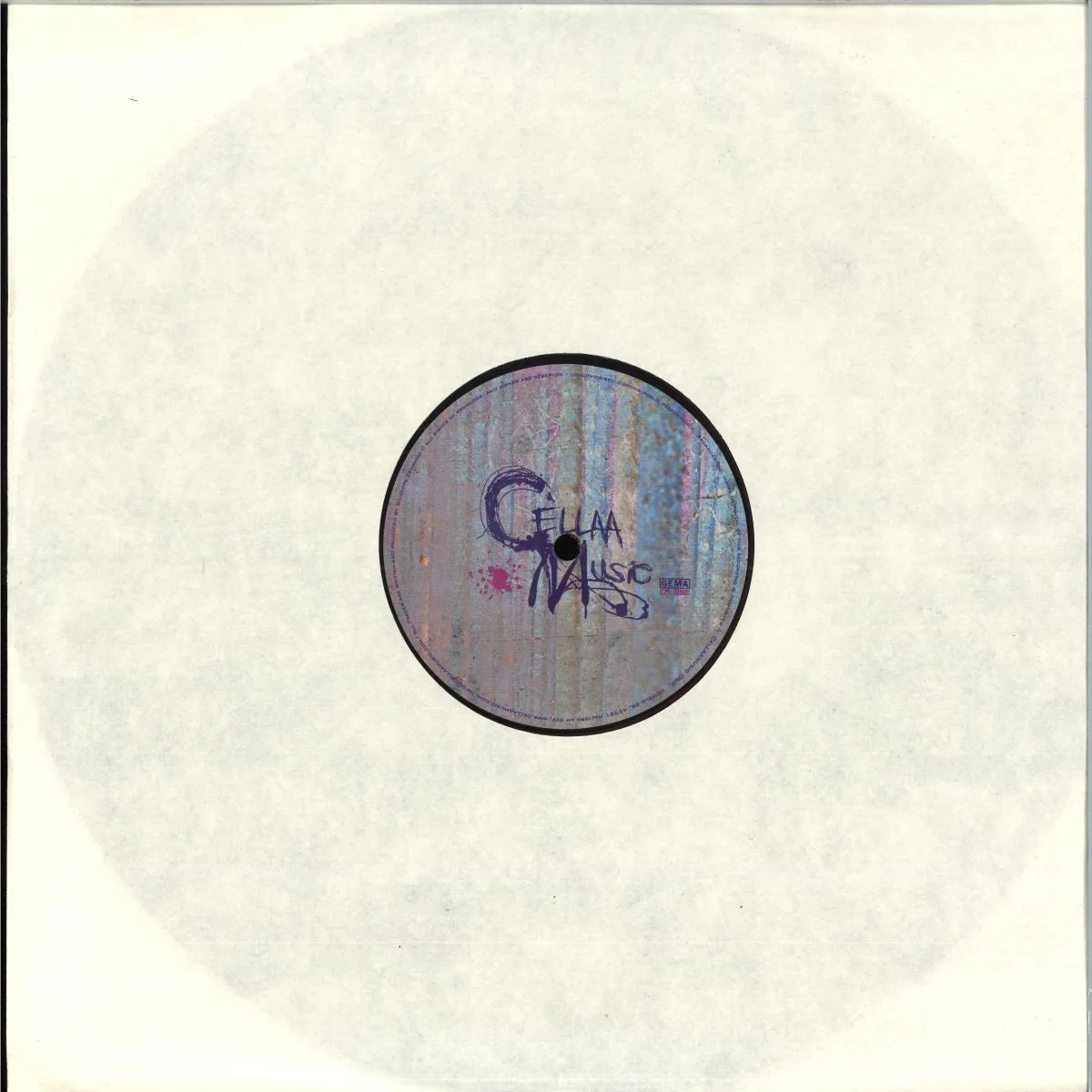Back cover — Giuseppe Cennamo — Butterflies In Your Stomach Ep