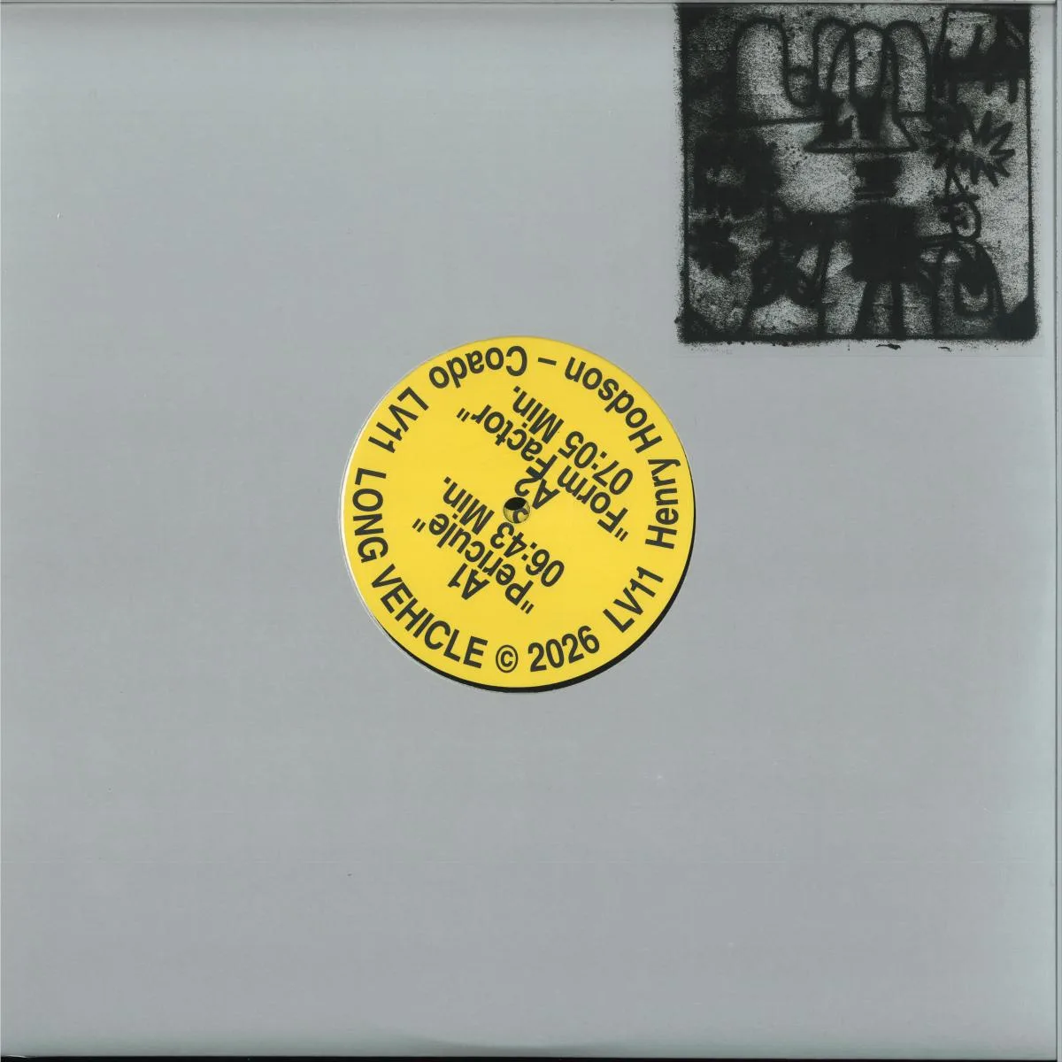 [artist]Henry Hodson — Coado LP 2x12"
