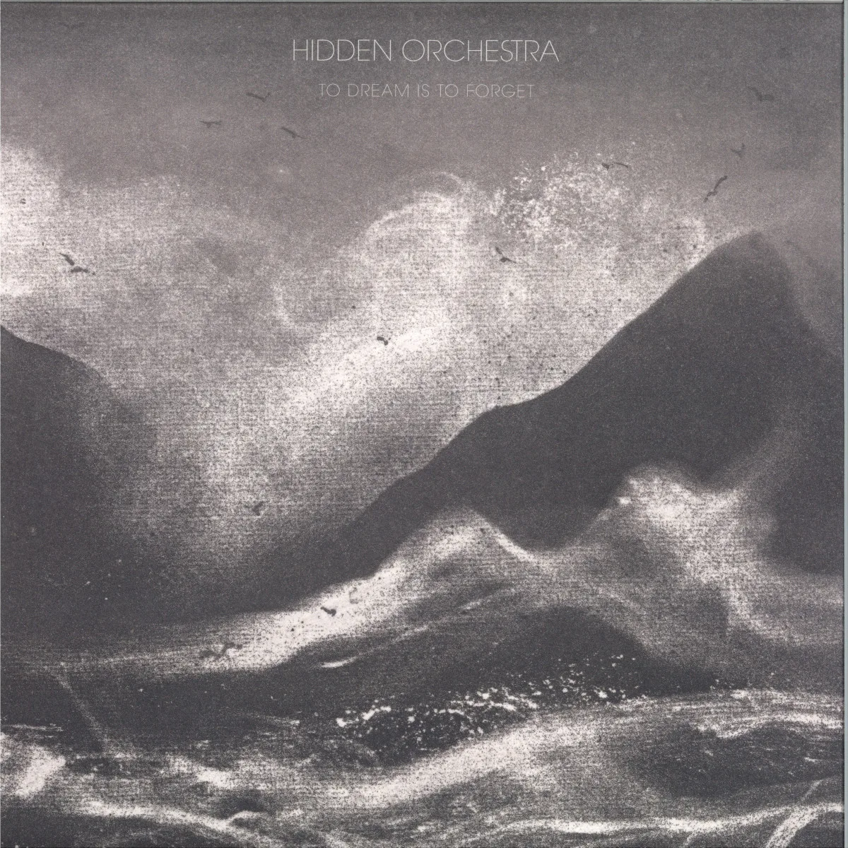 Лицевая сторона обложки — Hidden Orchestra — To Dream Is To Forget 2x12"
