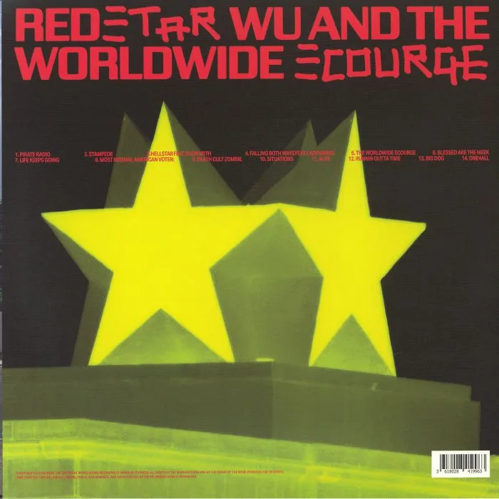 Обратная сторона обложки — GENESIS OWUSU — Redstar Wu & The Worldwide Scourge