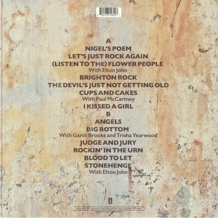 Back cover — SPINAL TAP — The End Continues