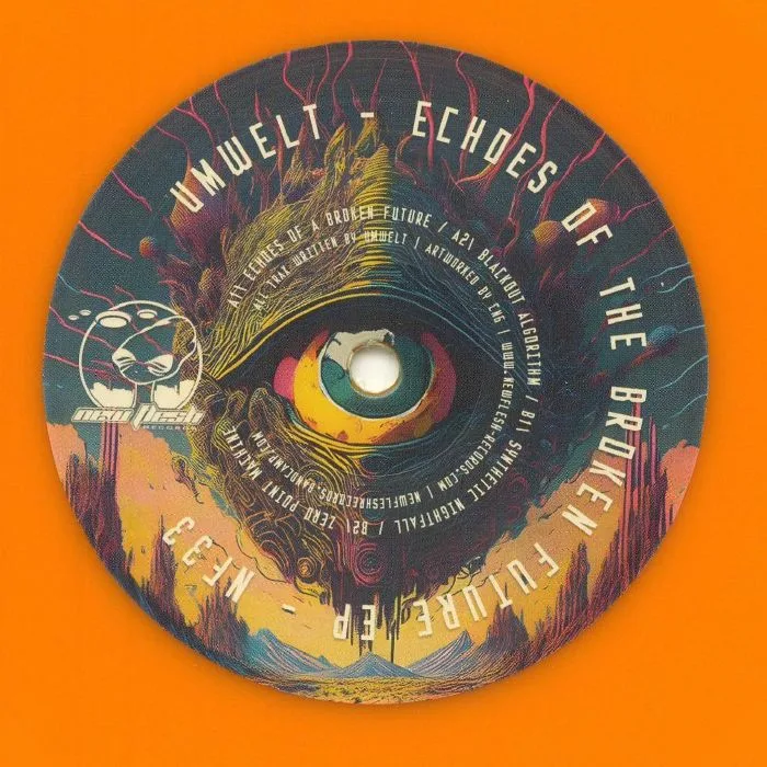 Обратная сторона обложки — UMWELT — Echoes Of The Broken Future EP
