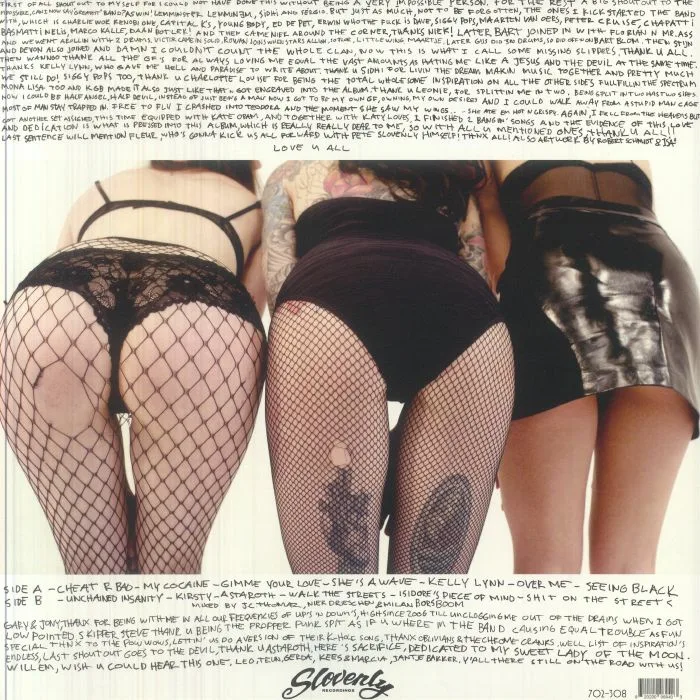 Back cover — JC THOMAZ & THE MISSING SLIPPERS — JC Thomaz & The Missing Slippers