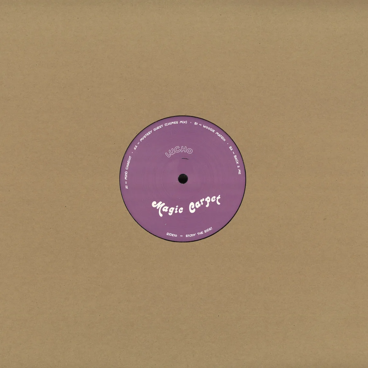 Back cover — Lucho — Back 2 Me EP