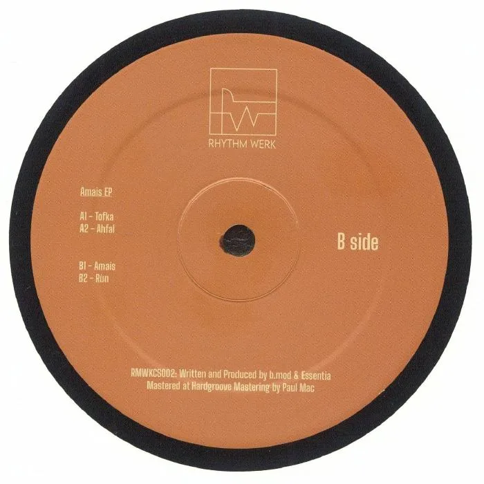 Back cover — B MOD / ESSENTIA — Amais EP