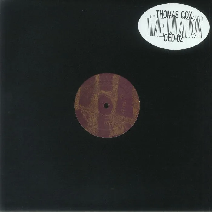 Лицевая сторона обложки — Thomas COX — Time Dilation