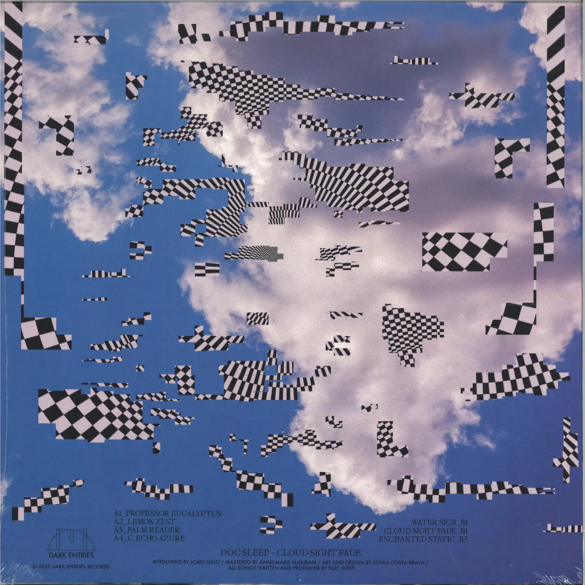 Обратная сторона обложки — Doc Sleep — Cloud Sight Fades LP