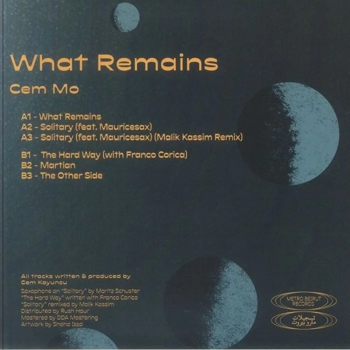 Обратная сторона обложки — CEM MO — What Remains