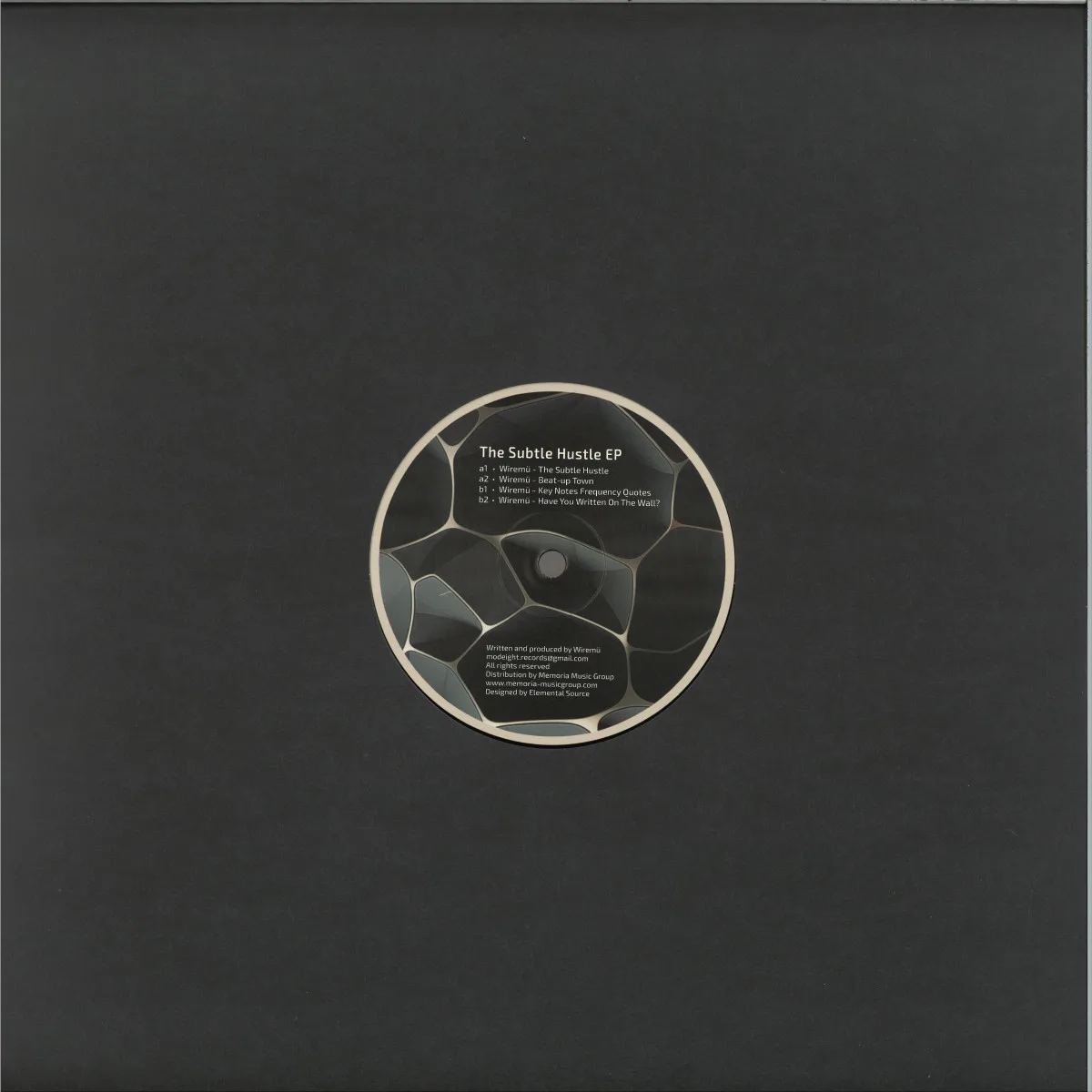Back cover — Wiremu — The Subtle Hustle EP