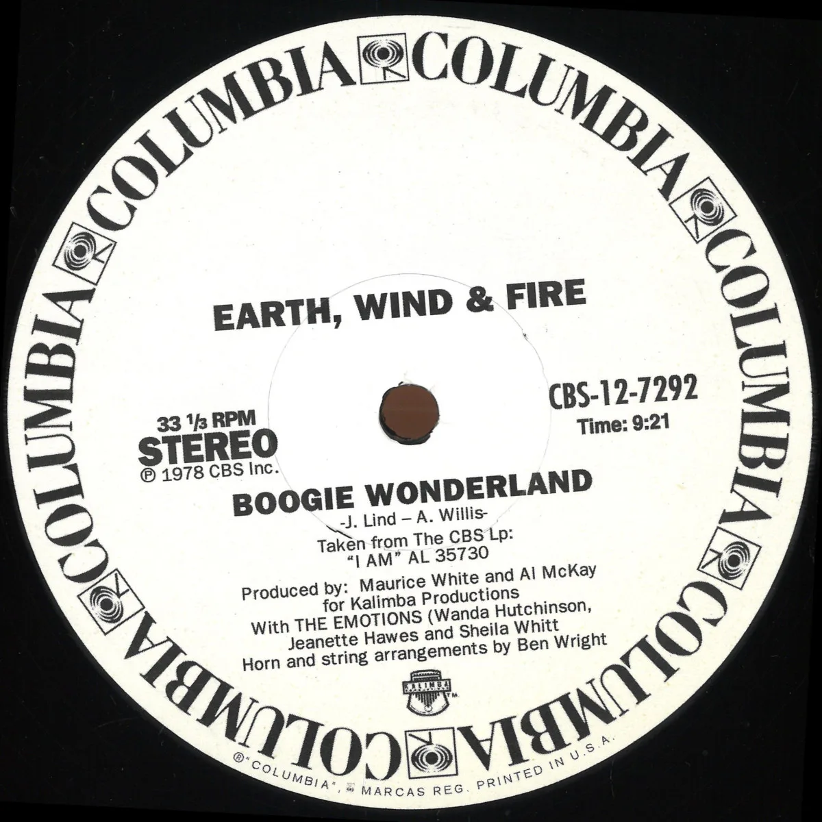 Earth Wind & Fire — Boogie Wonderland / September