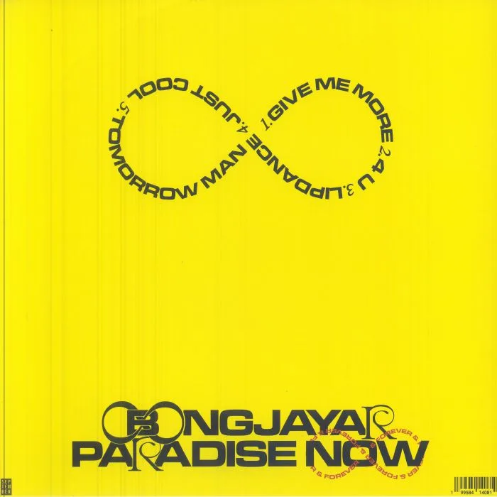 Back cover — OBONGJAYAR — Paradise Now & Forever