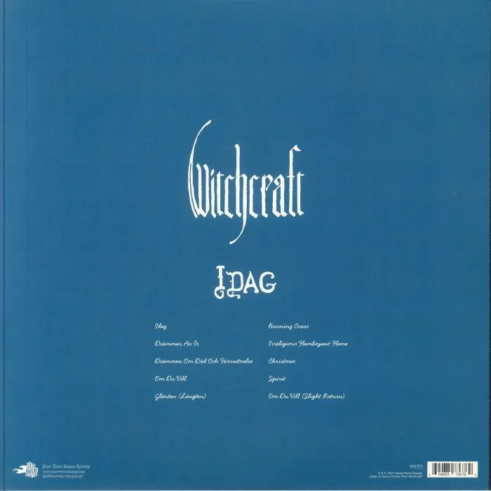 Обратная сторона обложки — WITCHCRAFT — Idag