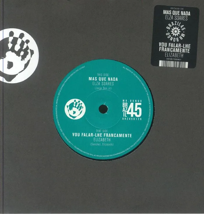 Front cover — Elza SOARES / ELIZABETH — Mas Que Nada (reissue)