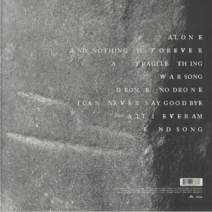 Обратная сторона обложки — The CURE — Songs Of A Lost World