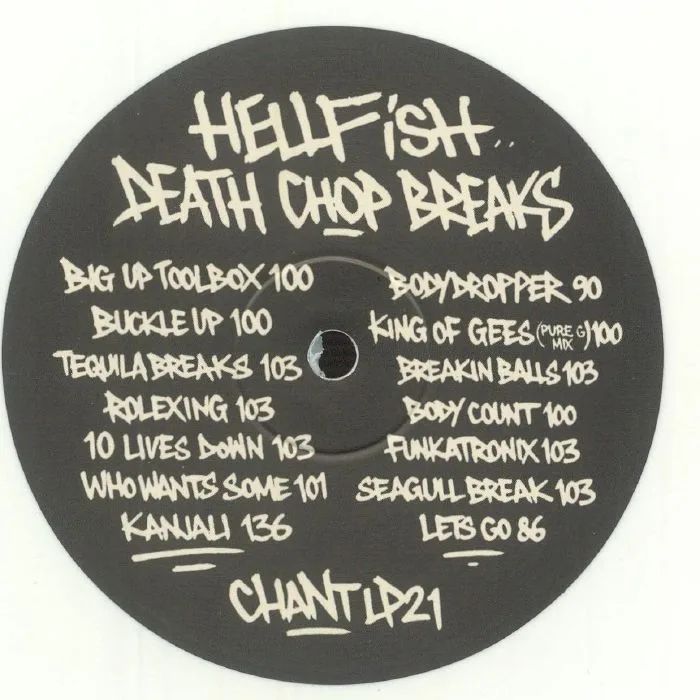 Back cover — HELLFISH — Deathchant