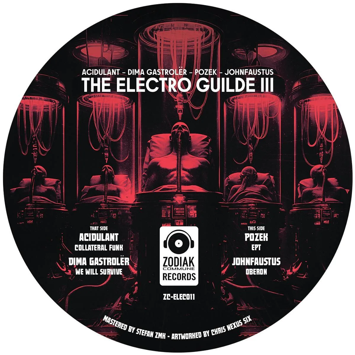 Back cover — Various — The Electro Guilde III