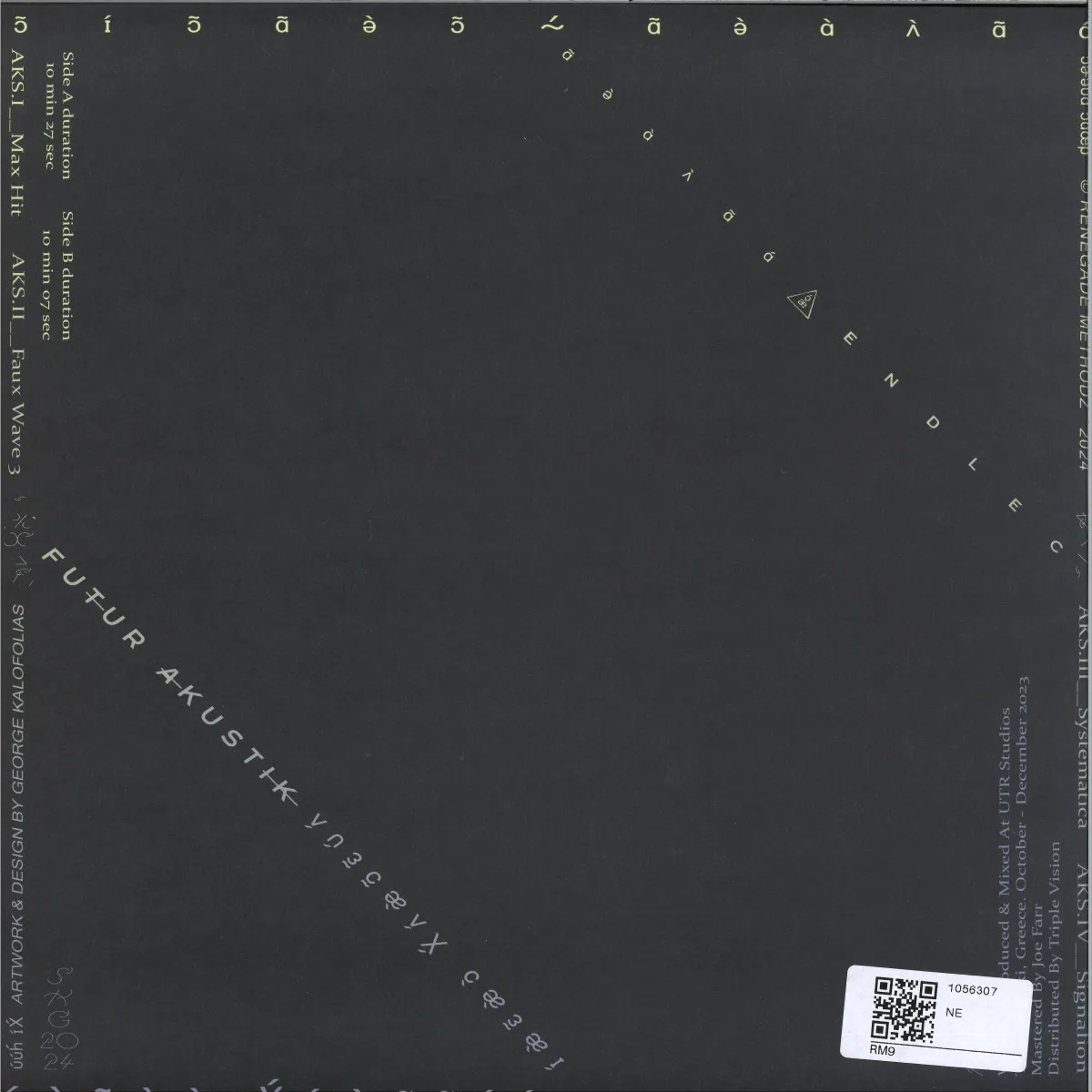 Back cover — Endlec — Futur Akustik
