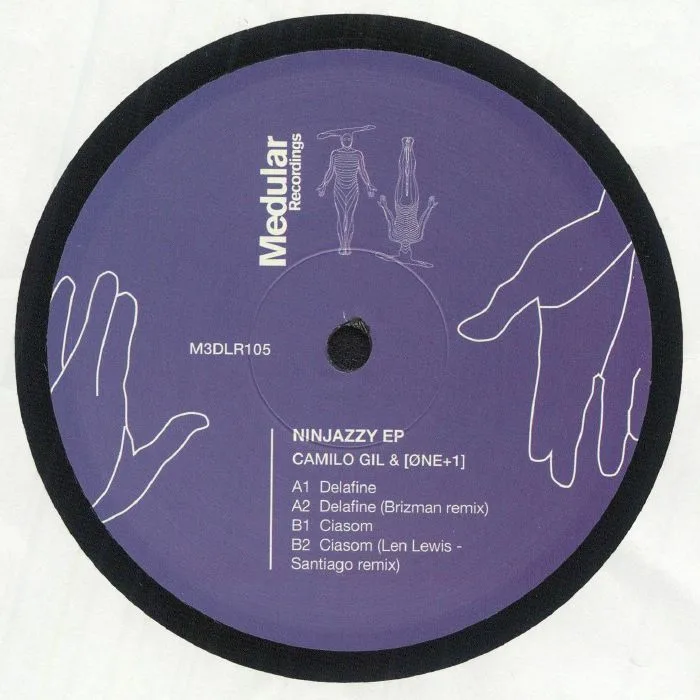 Лицевая сторона обложки — Camilo GIL / ONE PLUS 1 — Ninjazzy EP